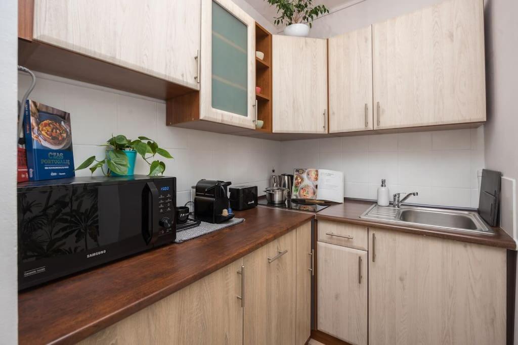 Specious City Center Studio With Park View Varşovia Exterior foto